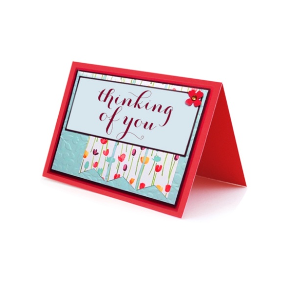 6 Blank Cards + 6 Envelopes A6 Red 4.5"x6" Inches - Picture 4 of 4